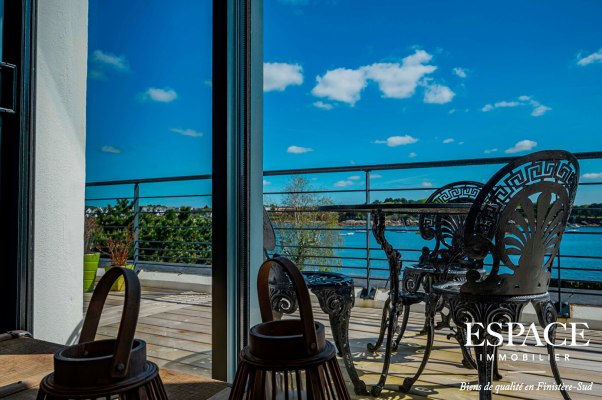 Concarneau vue mer exceptionnelle maison de 263 m2 de 8 pièces
